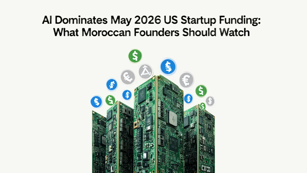 Editorial image for AI Dominates May 2026 US Startup Funding: What Moroccan Founders Should Watch