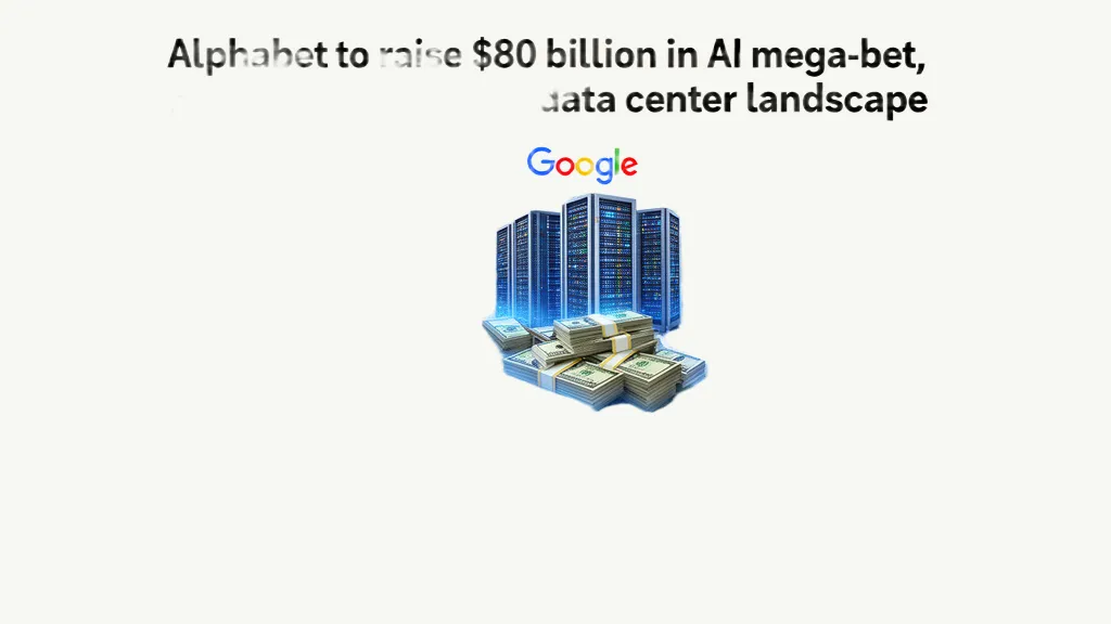 Editorial image for Alphabet to raise $80 billion in AI mega-bet, reshaping cloud and data center landscape